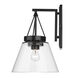 Penn 1 Light 11 inch Matte Black Wall Sconce Wall Light